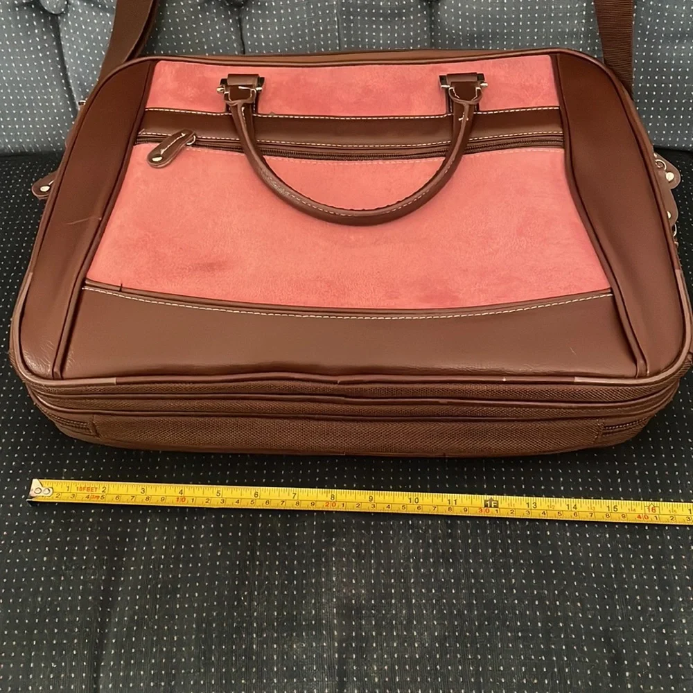 Mobile Edge Bringit Special Edition travel & computer bag, pink & brown (Mlb)